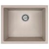 Ibiza – granitinė kriauklė – 1 dubuo 560 mm x 460 mm x 200 mm