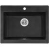 Komodo – granitinė kriauklė – 1 dubuo 490 mm x 580 mm x 190 mm