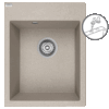 Monchichi – granitinė kriauklė – 1 dubuo 500 mm x 390 mm x 190 mm