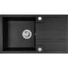 Barbadosas – granitinė kriauklė – 1 dubuo su nusausintuvu 440 mm x 760 mm x 180 mm