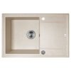 Megalo - granitinė kriauklė - 1 dubuo 500 mm x 780 mm x 170 mm