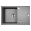 Megalo - granitinė kriauklė - 1 dubuo 500 mm x 780 mm x 170 mm