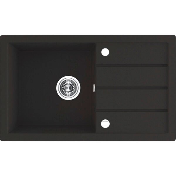 Granitinė kriauklė - 1 dubuo 480 mm x 790 mm x 170 mm