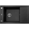 Pionier - granitinė kriauklė - 1 dubuo su nusausinimu 500 mm x 780 mm x 190 mm